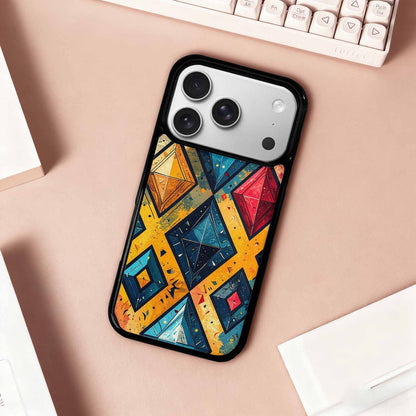 iPhone 17 Pro Case — Vintage Summer Diamond Retro Vintage, Custom Made Phone Cover
