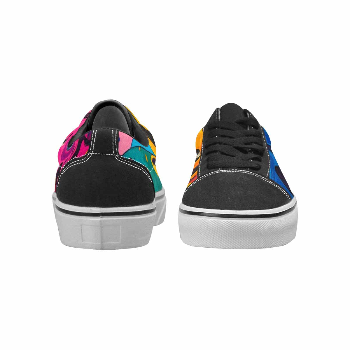 WOMEN'S Melting Aliens Lace-Up Canvas Dreamlike Shoes