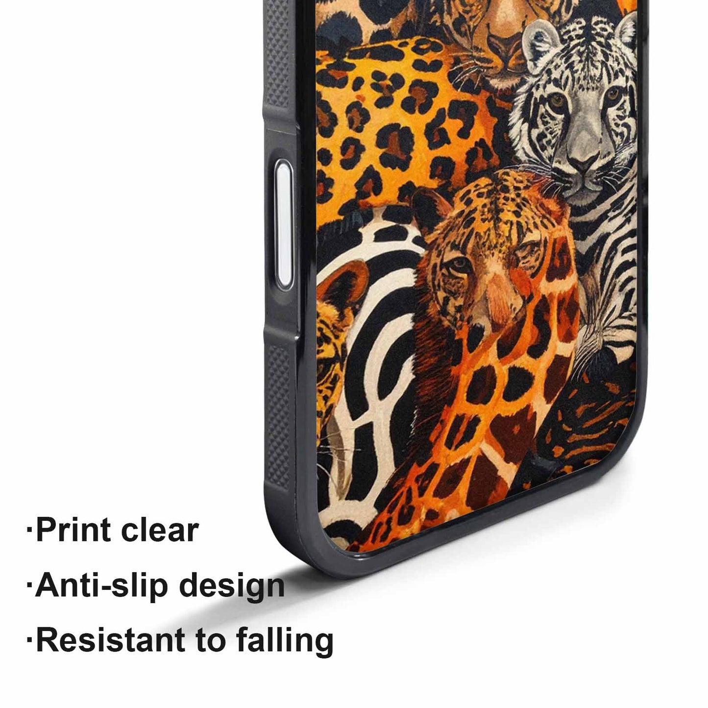 iPhone 17 Air Case — Small Animal Print Pattern Randomly Animal, Custom Printed Phone Case
