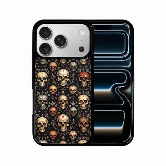 iPhone 17 Pro Case — Skull Dark Art Gothic Print Gothic, Customized Protective Case