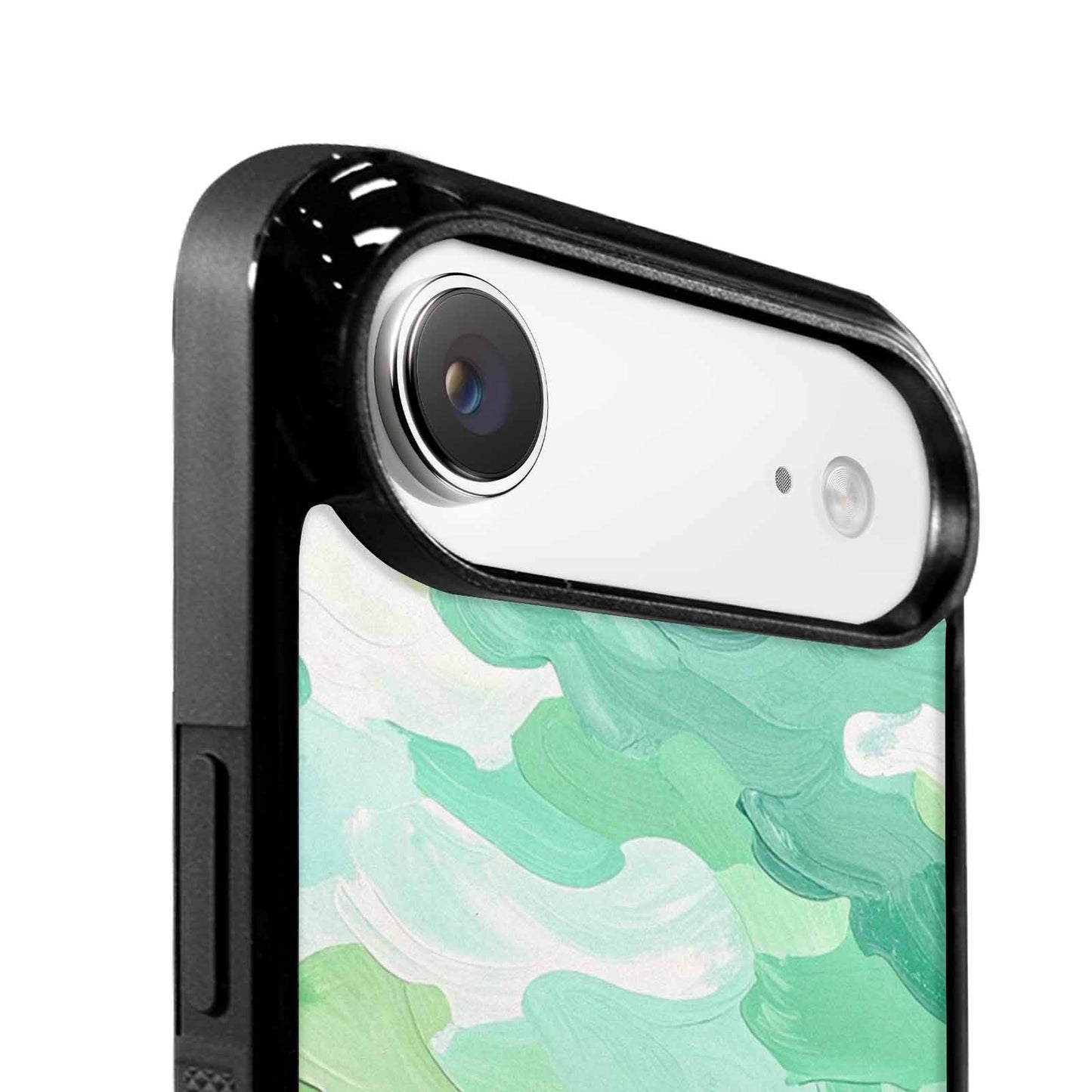 iPhone 17 Air Case — Seamless Tileable Pattern Of Overlapping Camo, Custom Print Case Cover
