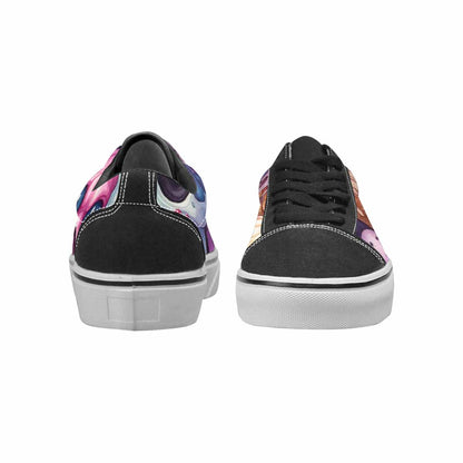 WOMEN'S Ice Cream Monsters  Lace-Up Canvas Grunge Custom Shoes