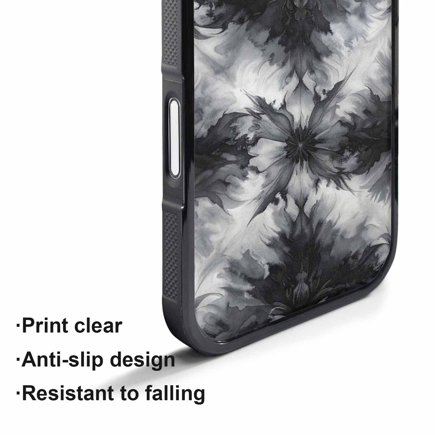 iPhone 17 Pro Max Case — Tie Dye Black And Tie Dye, Personalized Phone Case