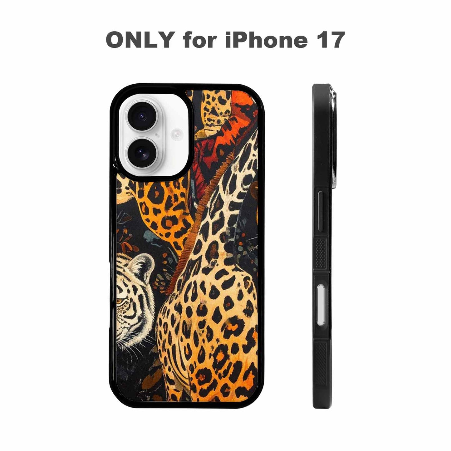 iPhone 17 Case — Small Animal Print Pattern, Animal Print, Original Design Phone Case