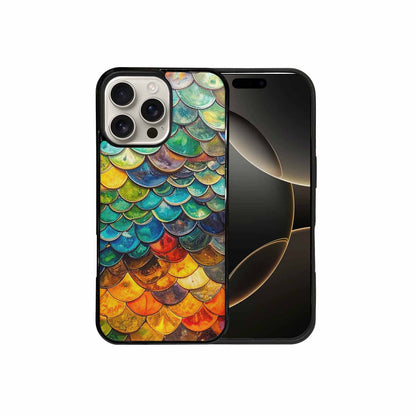 iPhone 16 Pro Max Case — Reptile Scale Full Color Vibrant Reptile, Custom Designed Case Cover