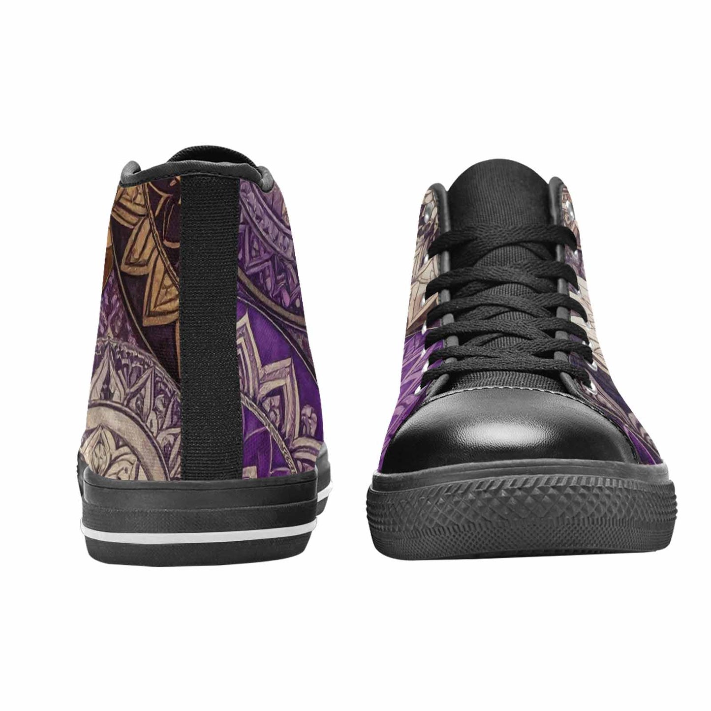 WOMEN'S Mandala High Top Canvas Dreamcore Custom Sneakers