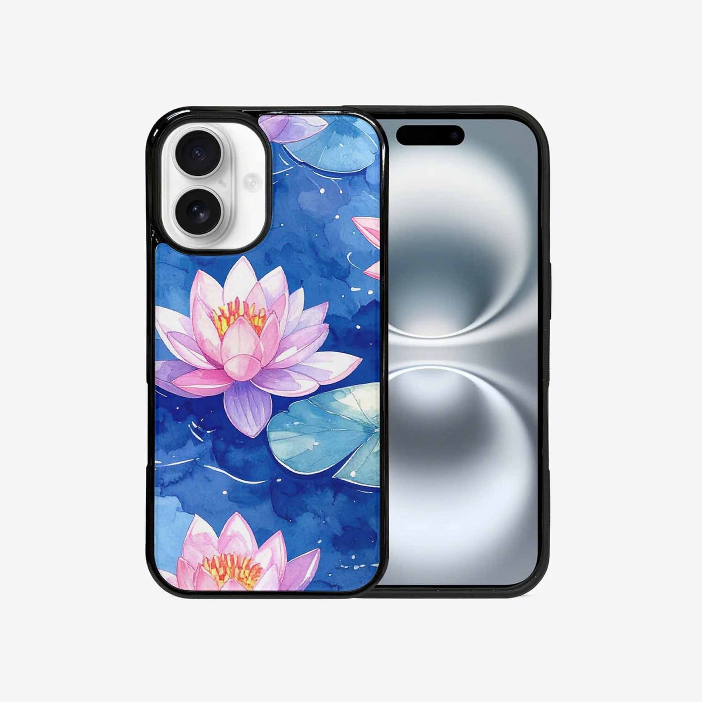 iPhone 16 Case — Water Lilies Impressionist Custom Personalized Phone, Custom Printed Phone Case