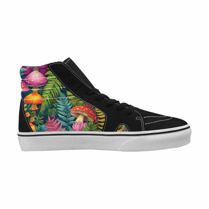 MEN'S Mushrooms  Botanical Mushrooms High Top Canvas Y2K Shoes