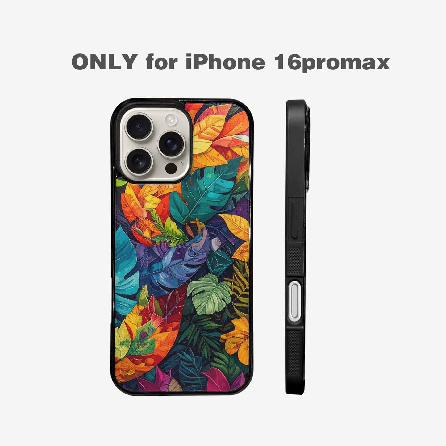 iPhone 16 Pro Max Case — Toucan Jungle Toucan Jungle Pattern Hundreds, Custom Print Case Cover
