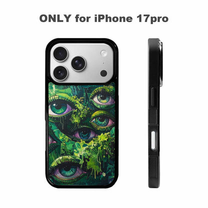 iPhone 17 Pro Case — Reptile Eye Cartoon Cute, Personalized Phone Case