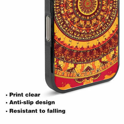 iPhone 15 Pro Max Case — Mandala Lions Custom, Custom Printed Phone Case