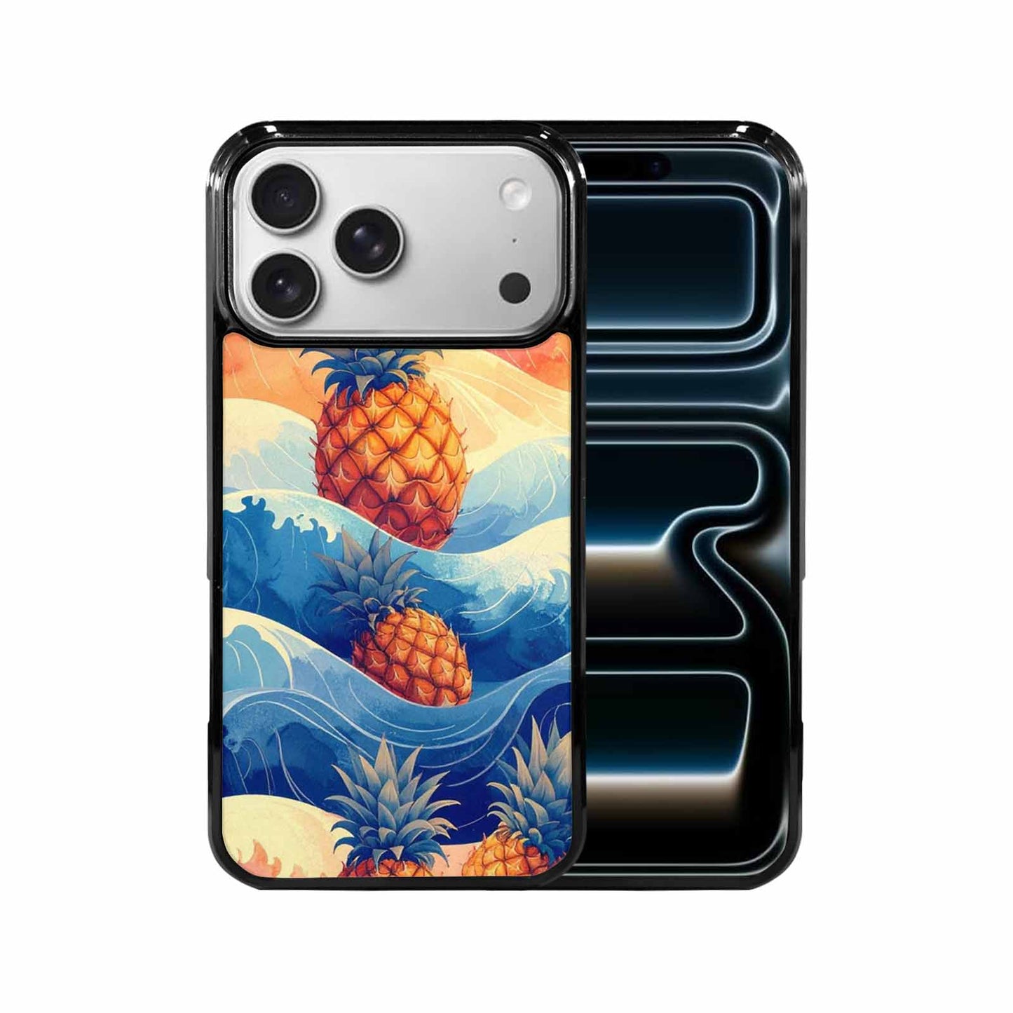 iPhone 17 Pro Max Case — Hand Drawn Nautical Original Art, Personalized Phone Case
