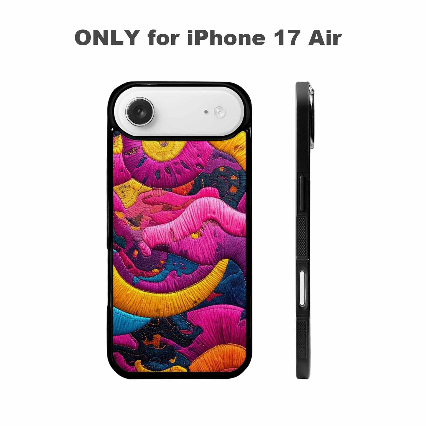 iPhone 17 Air Case — Vivid Camo Pansexual Pride Camo, Personalized Phone Case