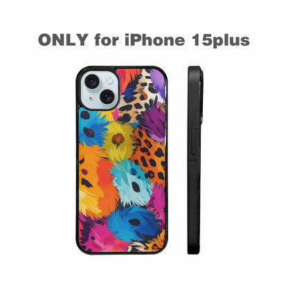 iPhone 15 Plus Case — Full Color Vibrantanimal Print A, Custom Designed Case Cover