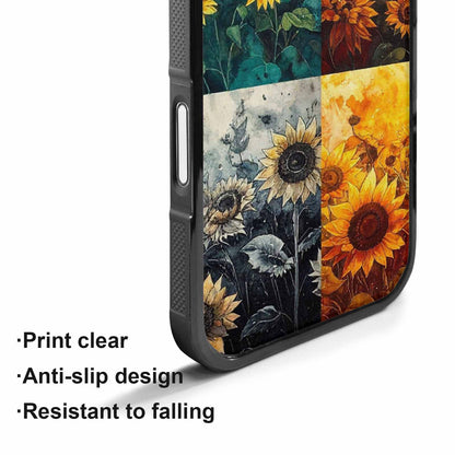 iPhone 17 Case — Blend Melt Them Together Floral, Custom Printed Phone Case