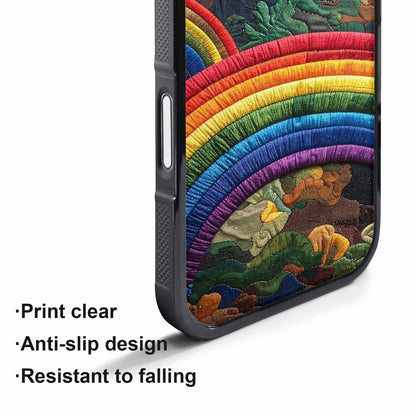 iPhone 17 Pro Max Case — Vivid Camo Rainbow Camo, Custom Print Case Cover