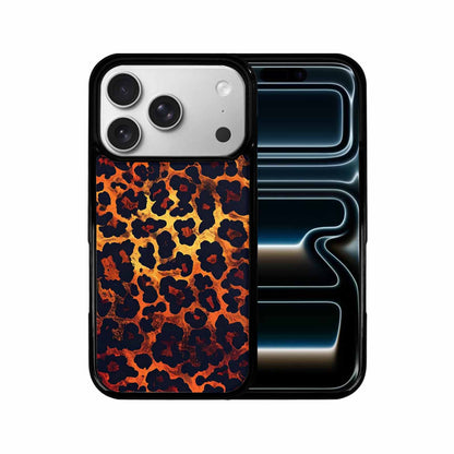 iPhone 17 Pro Case — Leopard Print Dark Seamless Pattern Animal, Customized Protective Case
