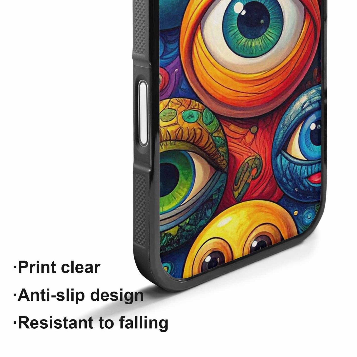 iPhone 17 Case — Seamless Tileable Pattern Of Cartoon Cute, Custom Art Phone Cover