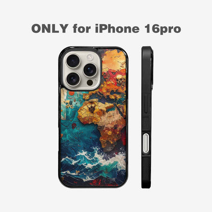 iPhone 16 Pro Case — Pirate Skull Flag Pirate Skull Flag, Customized Protective Case