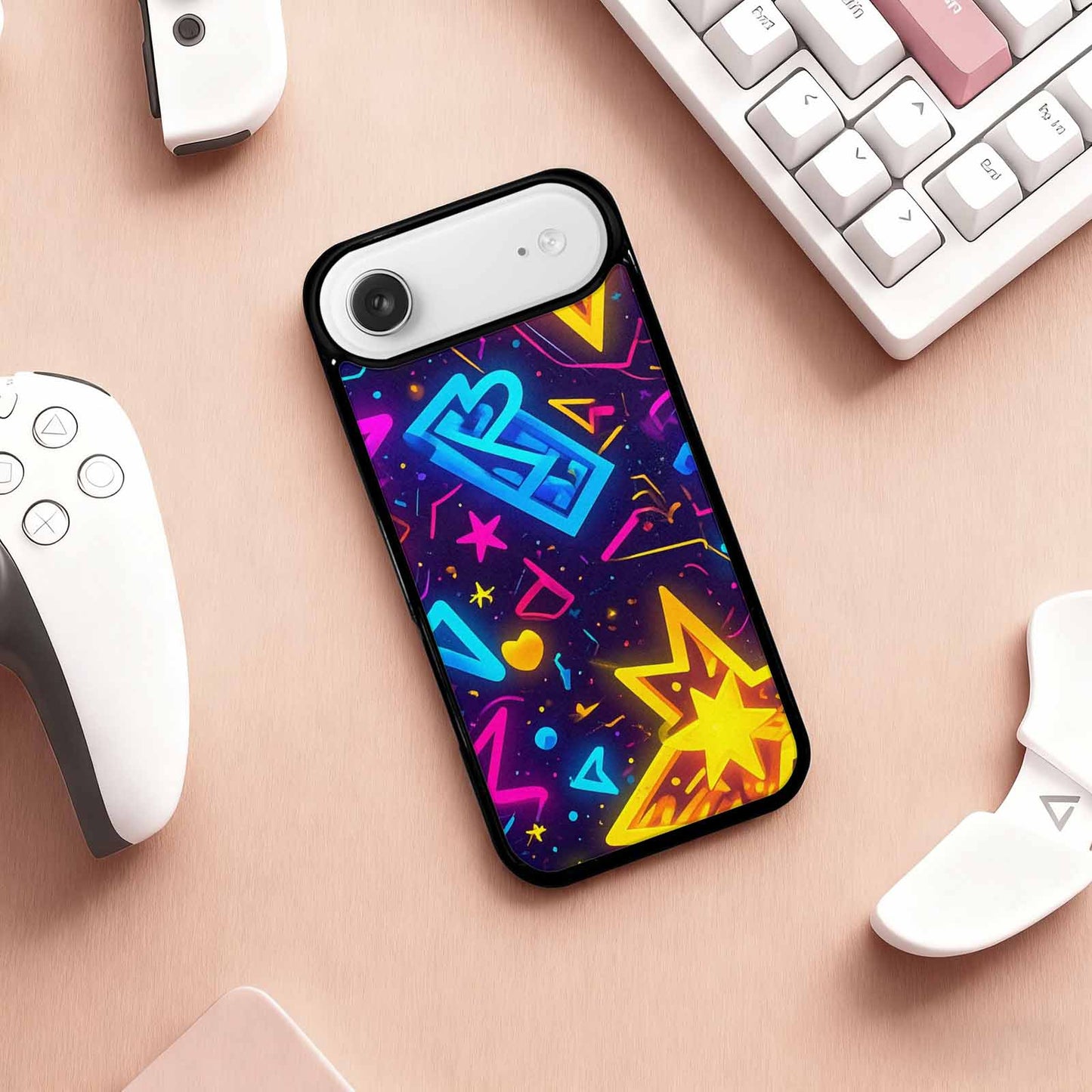iPhone 17 Air Case — Retro Motif Retro Motifs Bjt Retro, Custom Printed Phone Case
