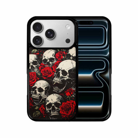 iPhone 17 Pro Case — Skull Dark Art Gothic Print Gothic, Custom Print Case Cover