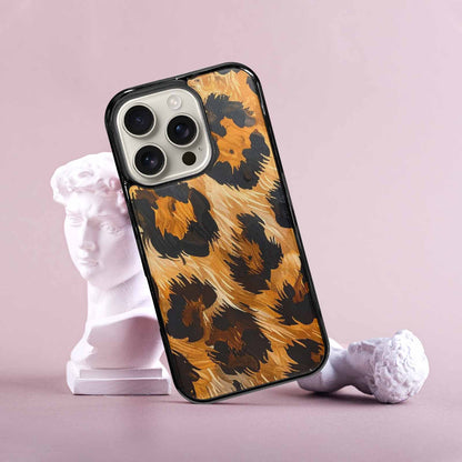 iPhone 16 Pro Case — Leopard Soft Airbrush Gradient, Custom Designed Case Cover