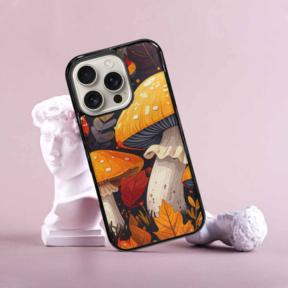 iPhone 16 Pro Case — Bold Autumn Mushroom Bold Autumn Mushroom, Personalized Phone Case
