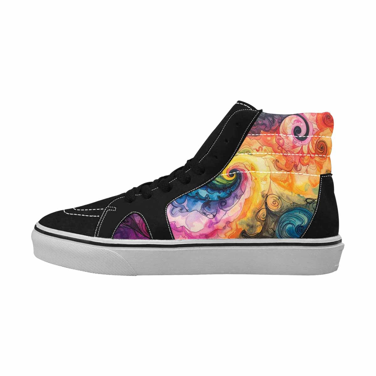 MEN'S Tie High Top Canvas Grunge Shoes