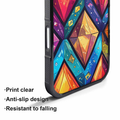 iPhone 17 Pro Max Case — Vintage Summer Diamond Retro Vintage, Customized Protective Case