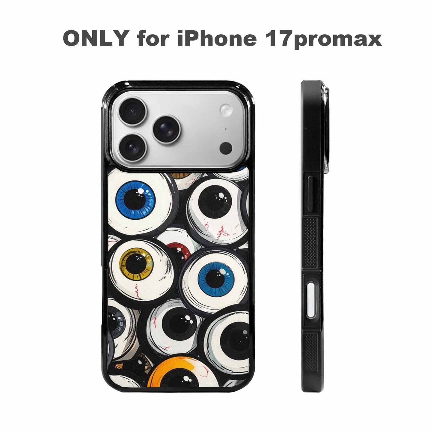 iPhone 17 Pro Max Case — Seamless Repeating Pattern Of Cartoon Cute, Custom Art Phone Cover