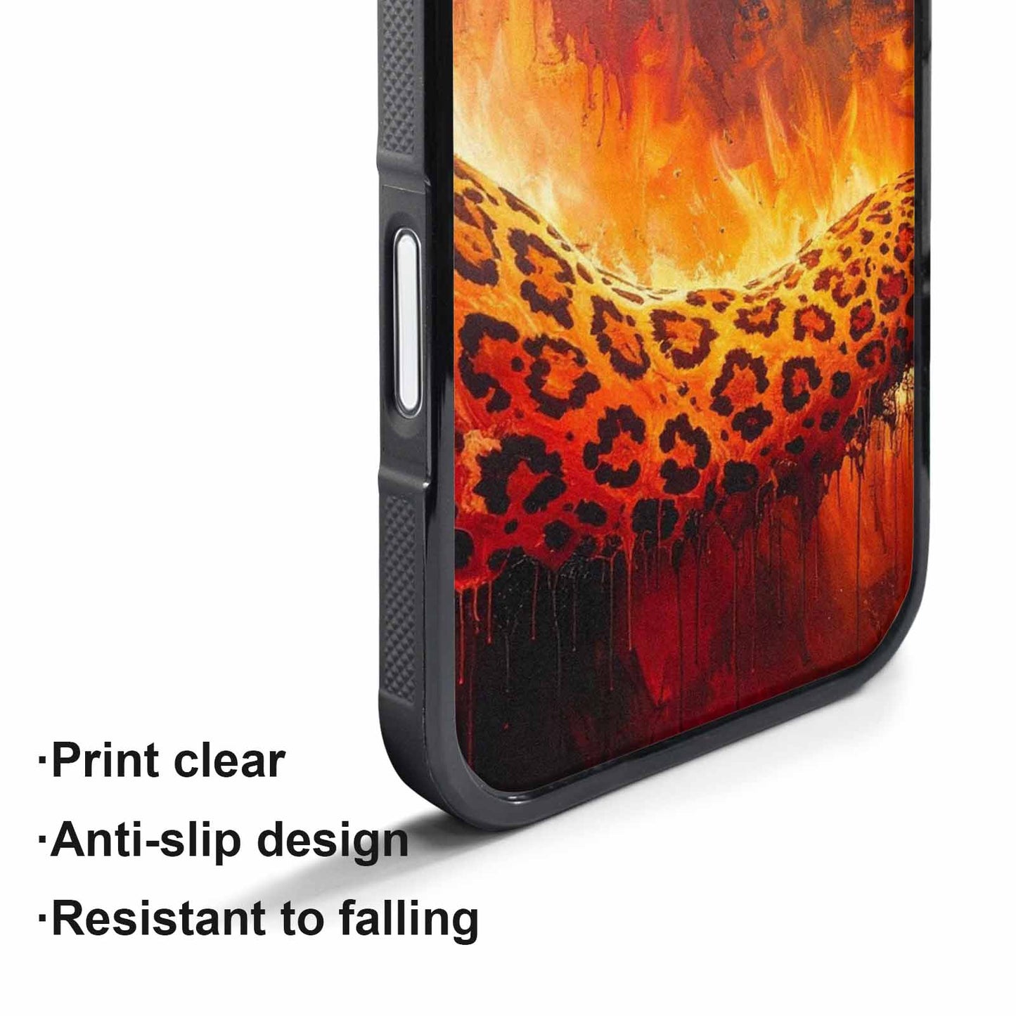 iPhone 17 Pro Max Case — Seamless Repeating Pattern Of Animal Print, Customized Protective Case