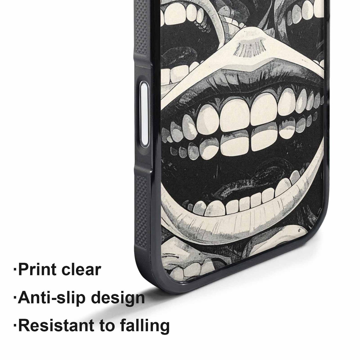 iPhone 17 Air Case — Seamless Repeating Pattern Of Overlapping Cartoon, Custom Printed Phone Case