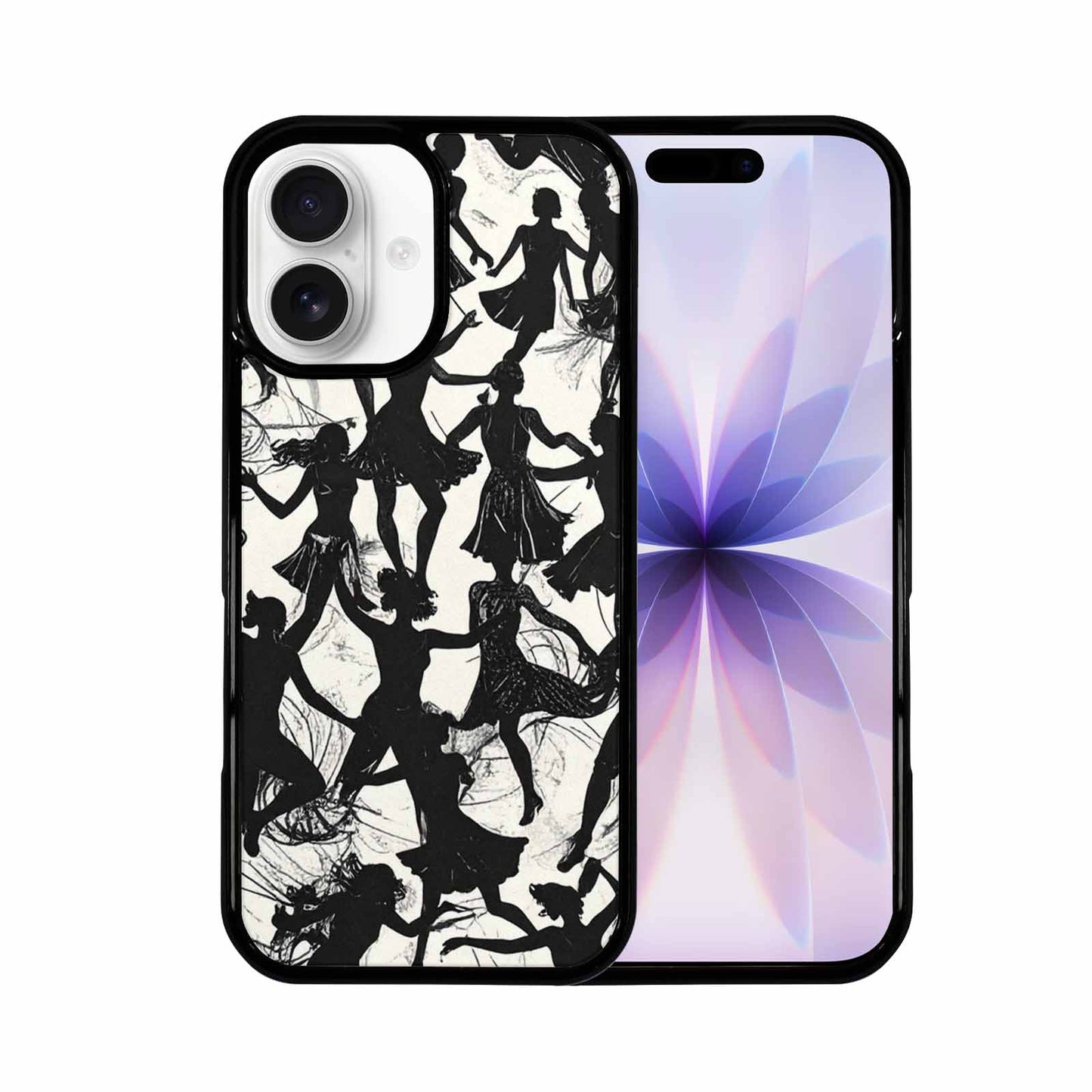 iPhone 17 Case — Bold Dancing Figure Line Original Art, Customized Protective Case