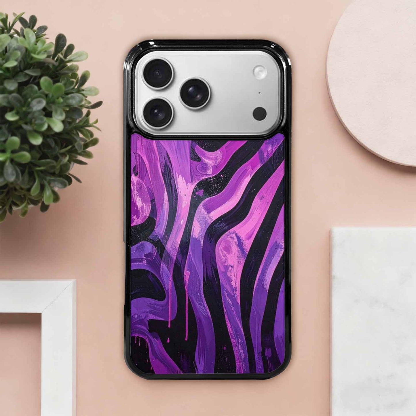 iPhone 17 Pro Max Case — Seamless Repeating Pattern Of Animal Print, Customized Protective Case