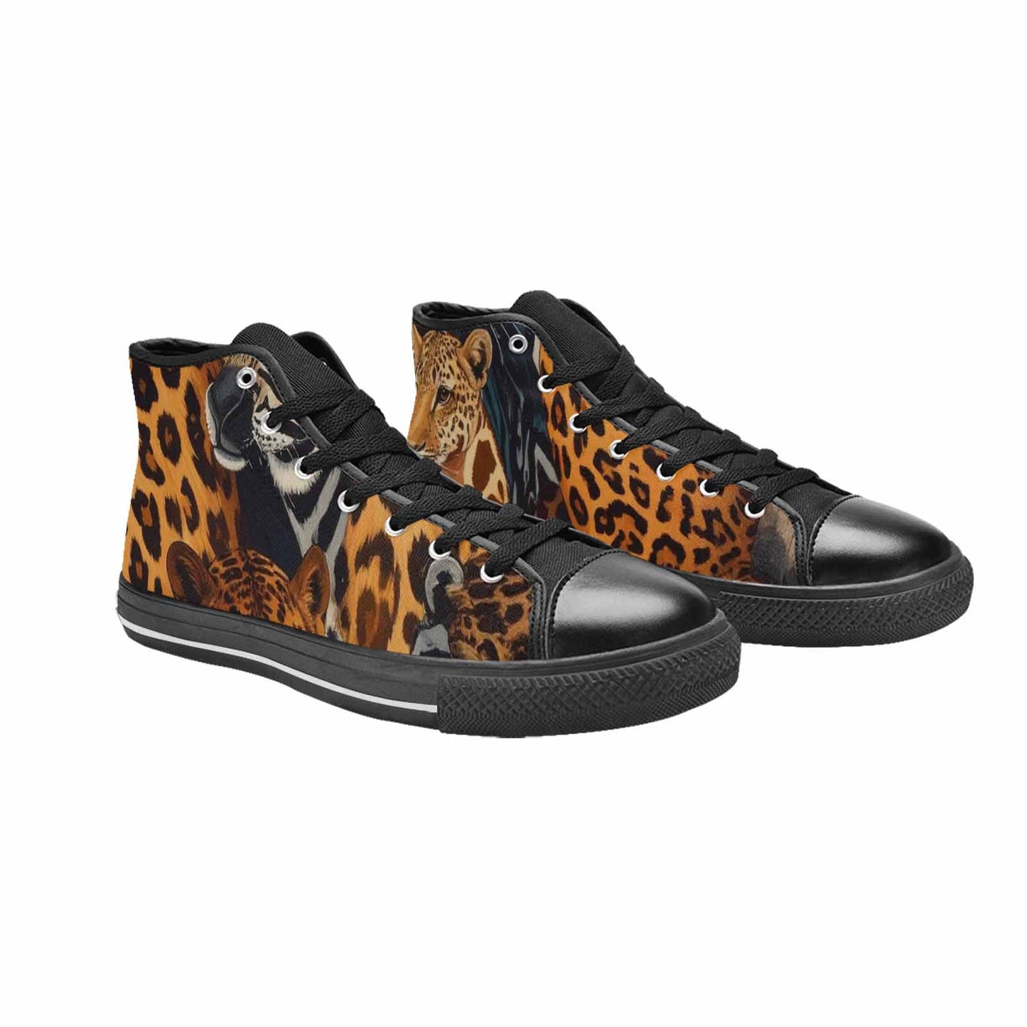 MEN'S Animal Print High Top Canvas Dreamcore Sneakers