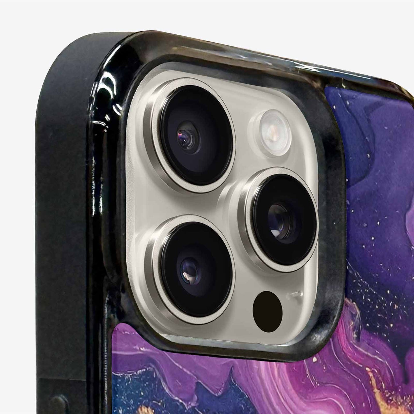 iPhone 16 Pro Max Case — Marble Galaxy, Customized Protective Case