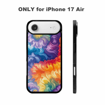iPhone 17 Air Case — Tie Dye Swirls Tie Dye Tie, Customized Protective Case