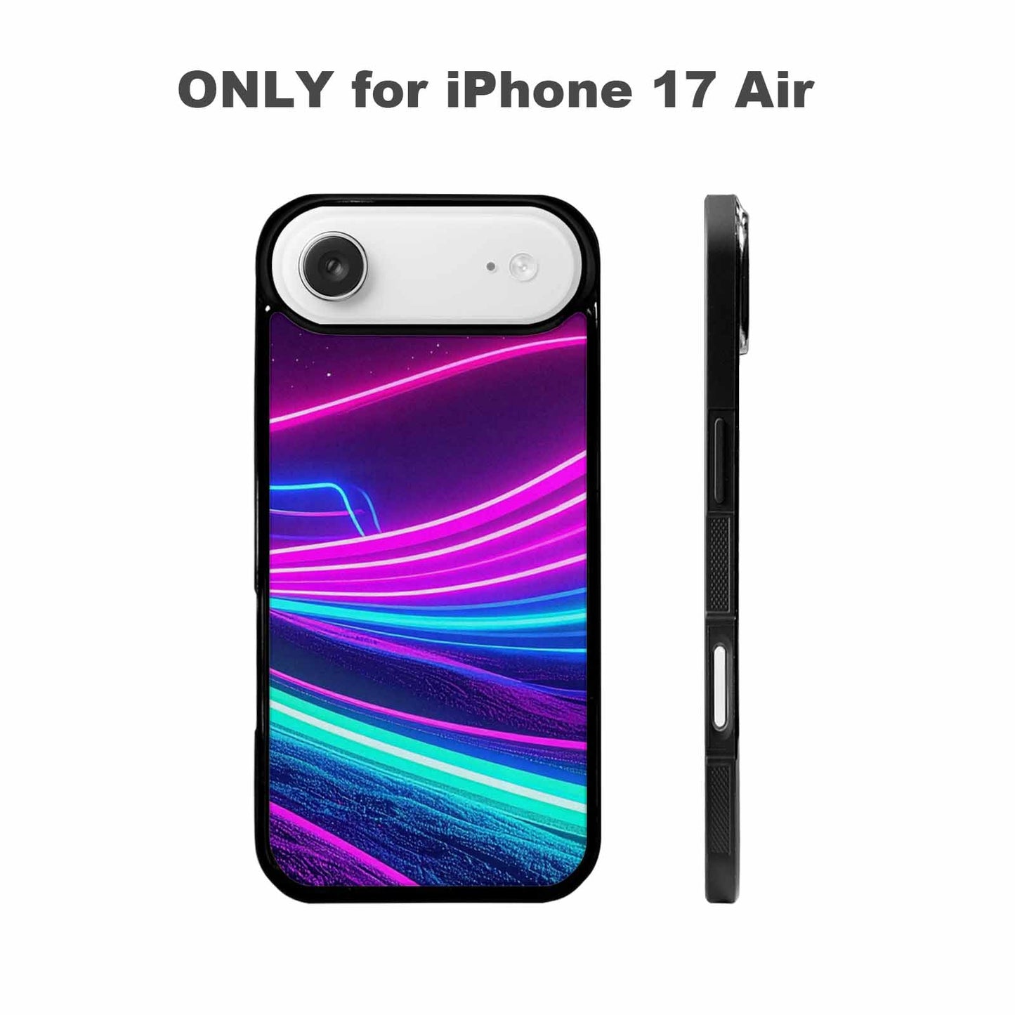 iPhone 17 Air Case — Neon Cartoon Retro Vintage, Custom Designed Case Cover