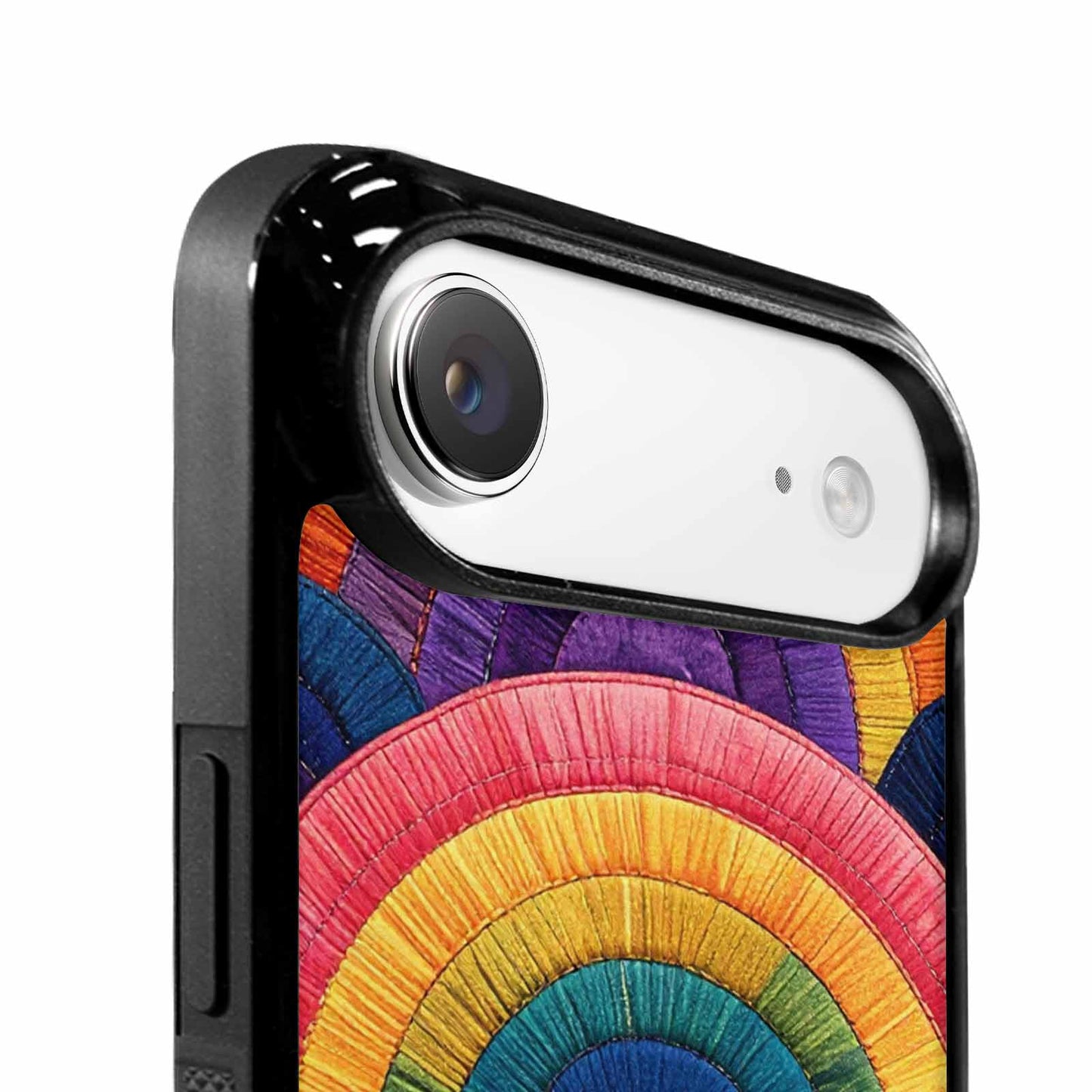 iPhone 17 Air Case — Vivid Camo Rainbow Arc Camo, Personalized Phone Case