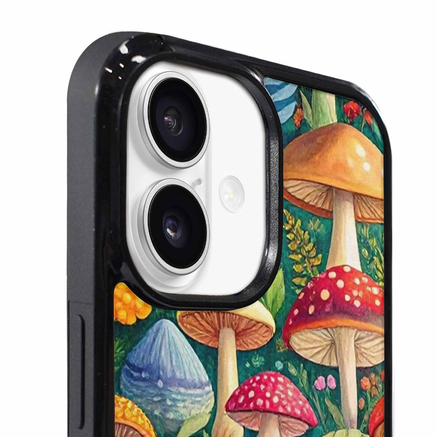 iPhone 17 Case — Mushrooms Botanicalmushrooms P Hh6 Floral, Custom Art Phone Cover