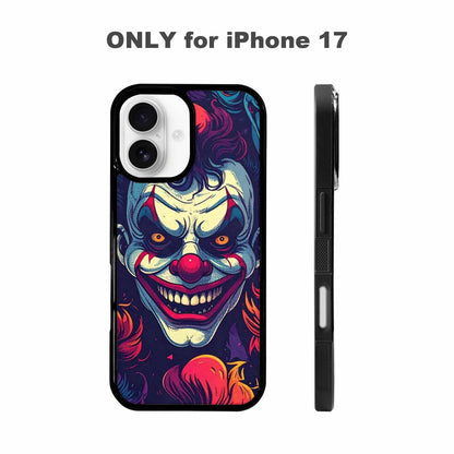 iPhone 17 Case — Evil Clowns Heads Faces Cartoon Cute, Custom Art Phone Cover