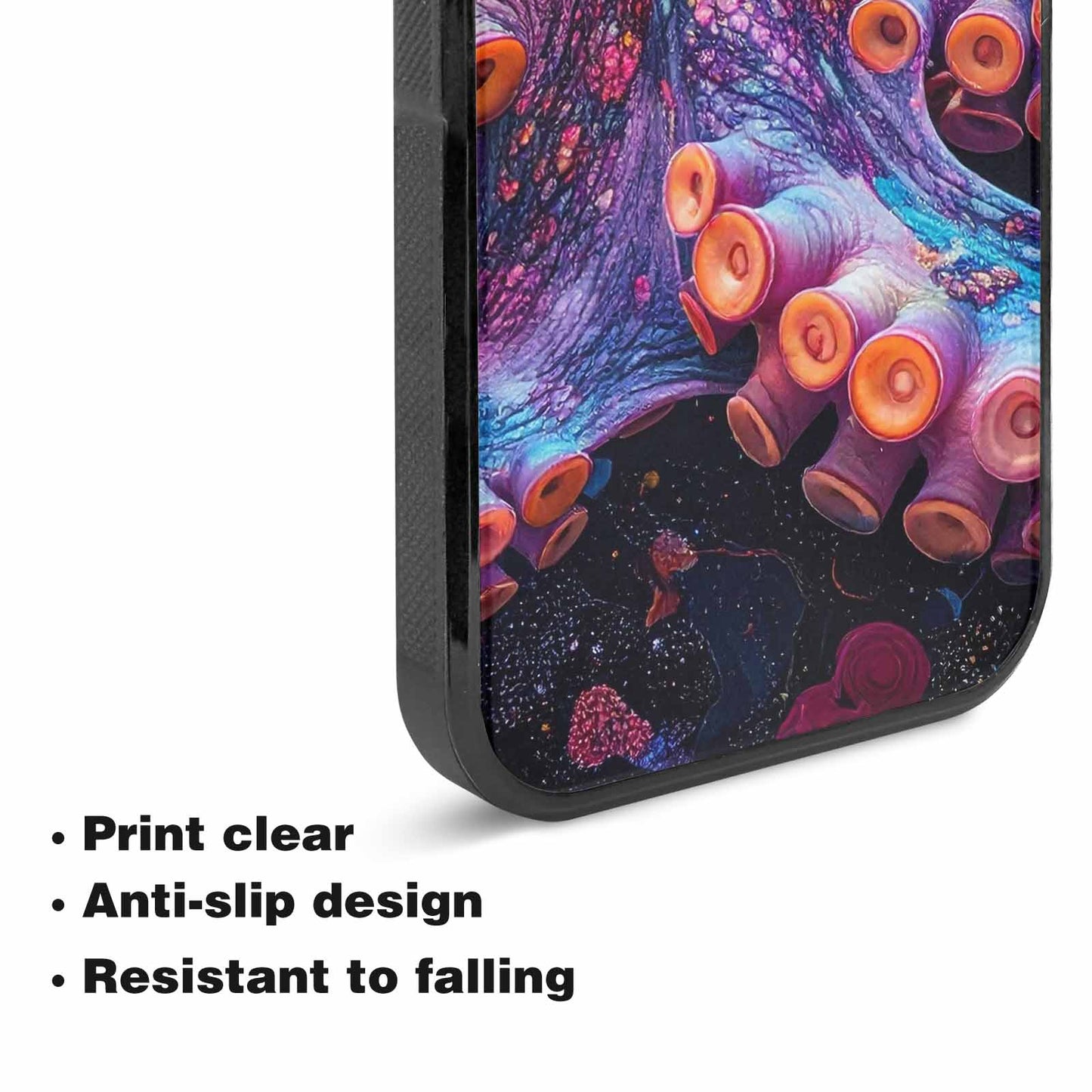 iPhone 15 Plus Case — Octopus Tentacle Octopus Tentacle Pattern Hundreds, Custom Made Phone Cover