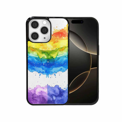 iPhone 15 Pro Max Case — Watercolor Splash Abstract Pattern Seamless Repeat, Unique Phone Case Design
