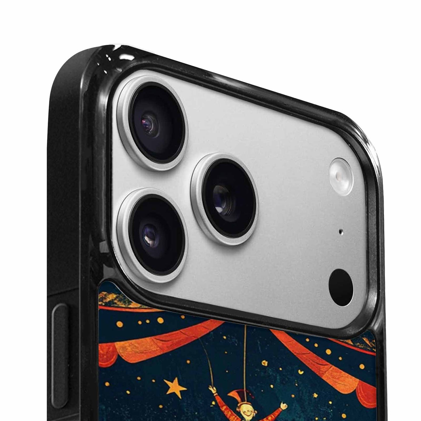 iPhone 17 Pro Case — Vintage Circus Art Pattern Retro Vintage, Custom Made Phone Cover