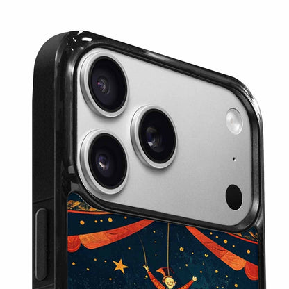 iPhone 17 Pro Case — Vintage Circus Art Pattern Retro Vintage, Custom Made Phone Cover