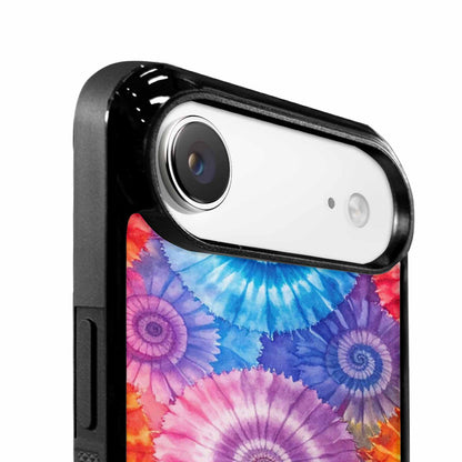 iPhone 17 Air Case — Small Tie Dye Swirl Pattern Tie, Unique Phone Case Design