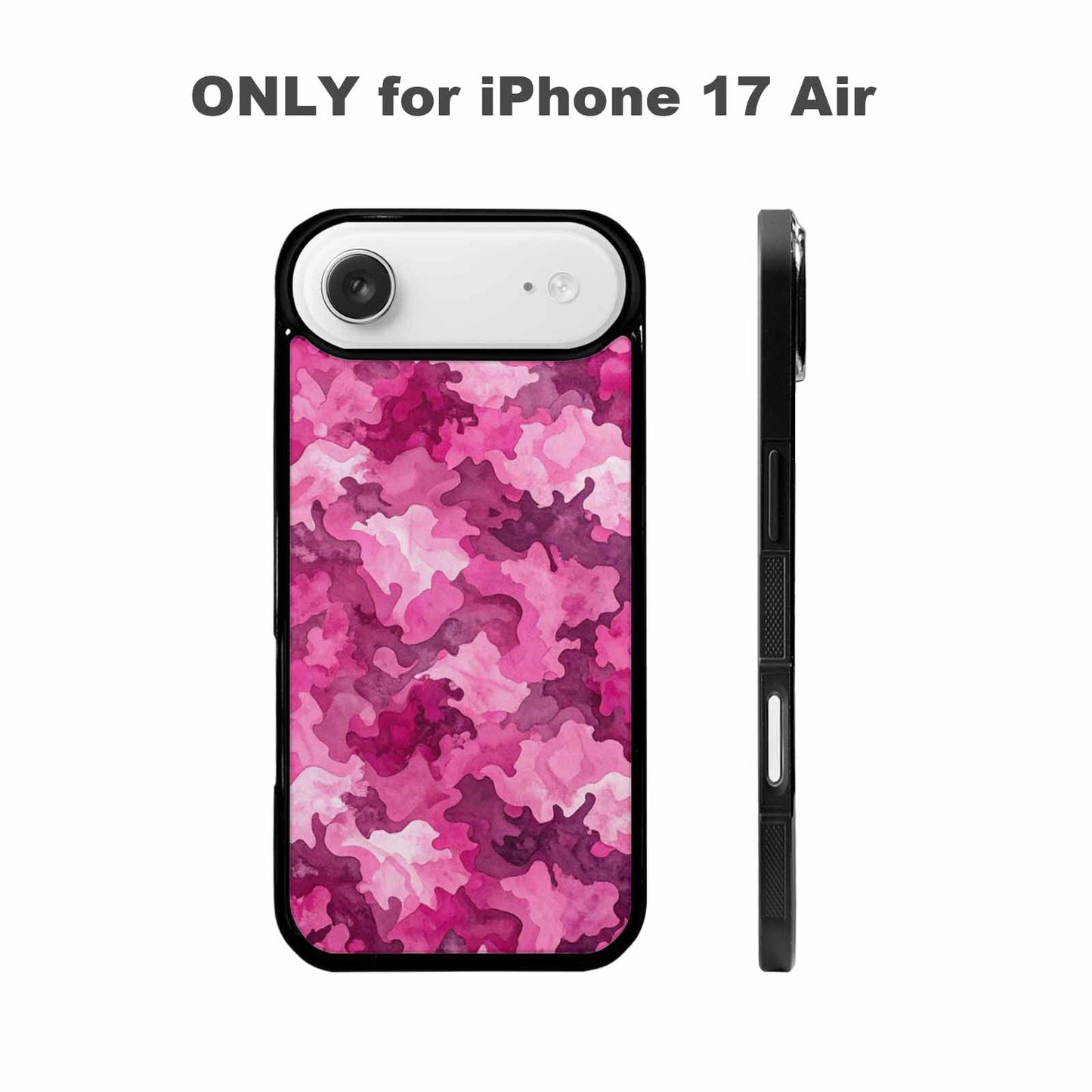 iPhone 17 Air Case — Small Military Camouflage Blotch Pattern Camo, Custom Print Case Cover