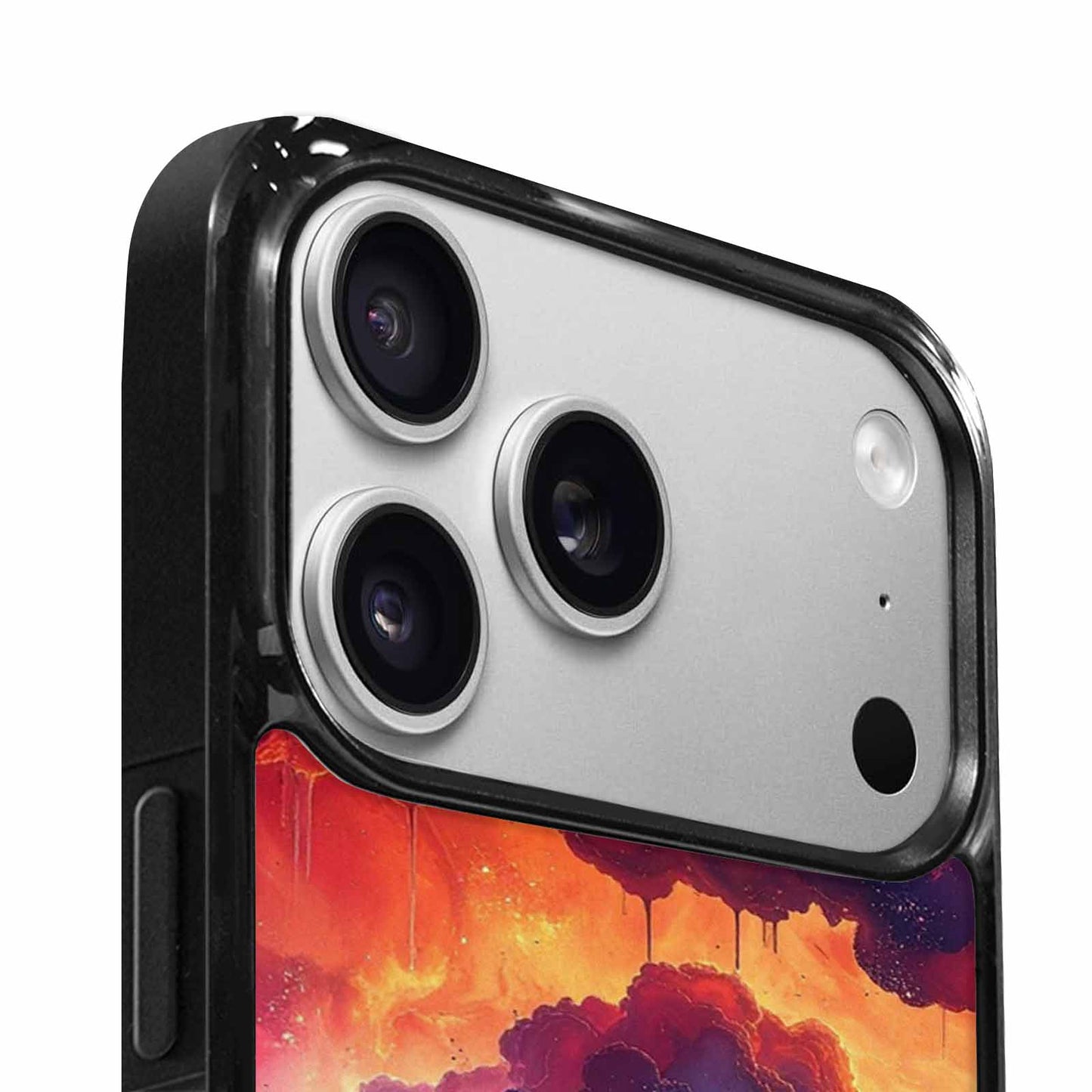 iPhone 17 Pro Case — Seamless Tileable Pattern Of Overlapping Galaxy, Personalized Phone Case