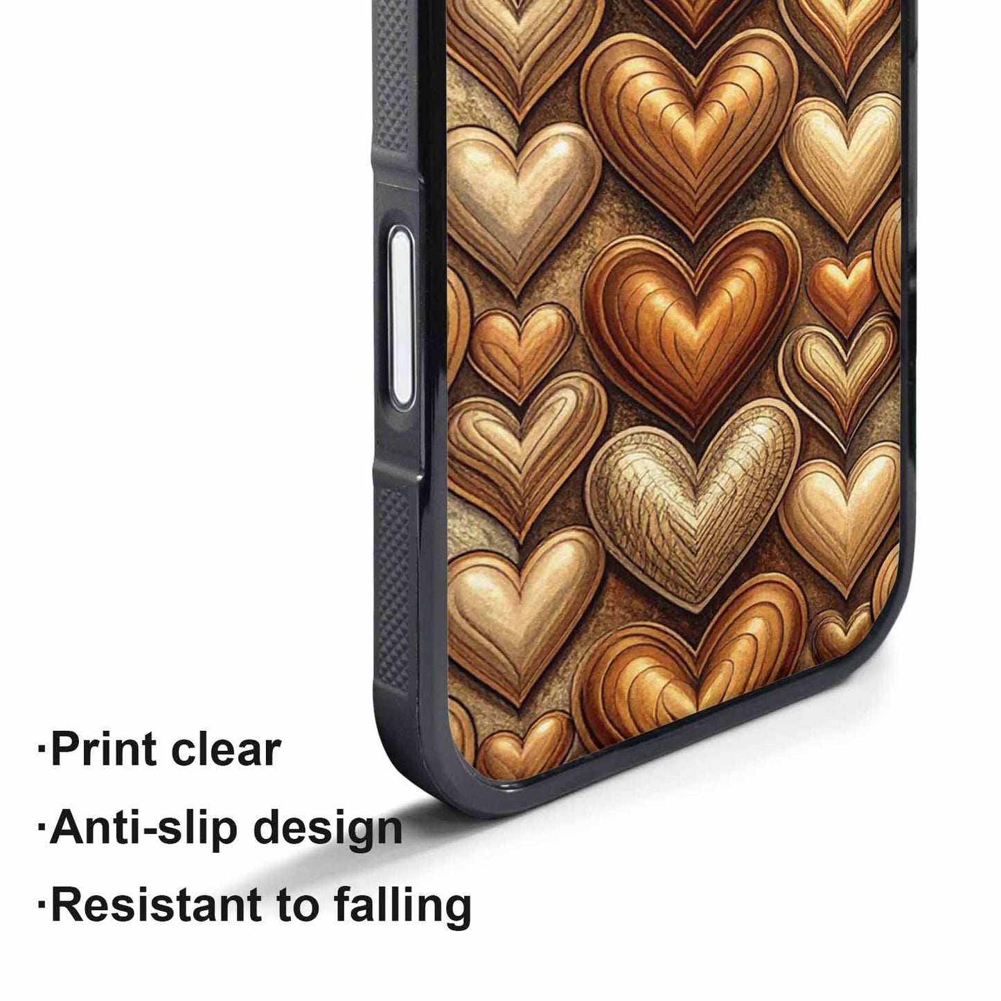 iPhone 17 Pro Case — Retro Zodiac Heart Shape Retro Vintage, Personalized Phone Case