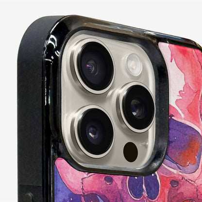 iPhone 16 Pro Max Case — Kulls Watercolor Skulls Small Skull Pattern, Custom Designed Case Cover
